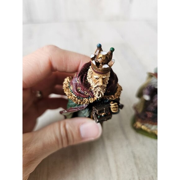 Dept 56 Nativity Wiseman set AS IS gifts Xmas decor religious - Picture 7 of 13